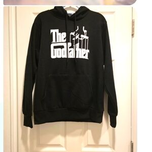 Black Graphic Hoodie